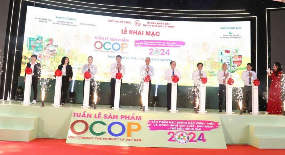 TP.HCM khai mạc Tuần lễ sản phẩm OCOP 2024