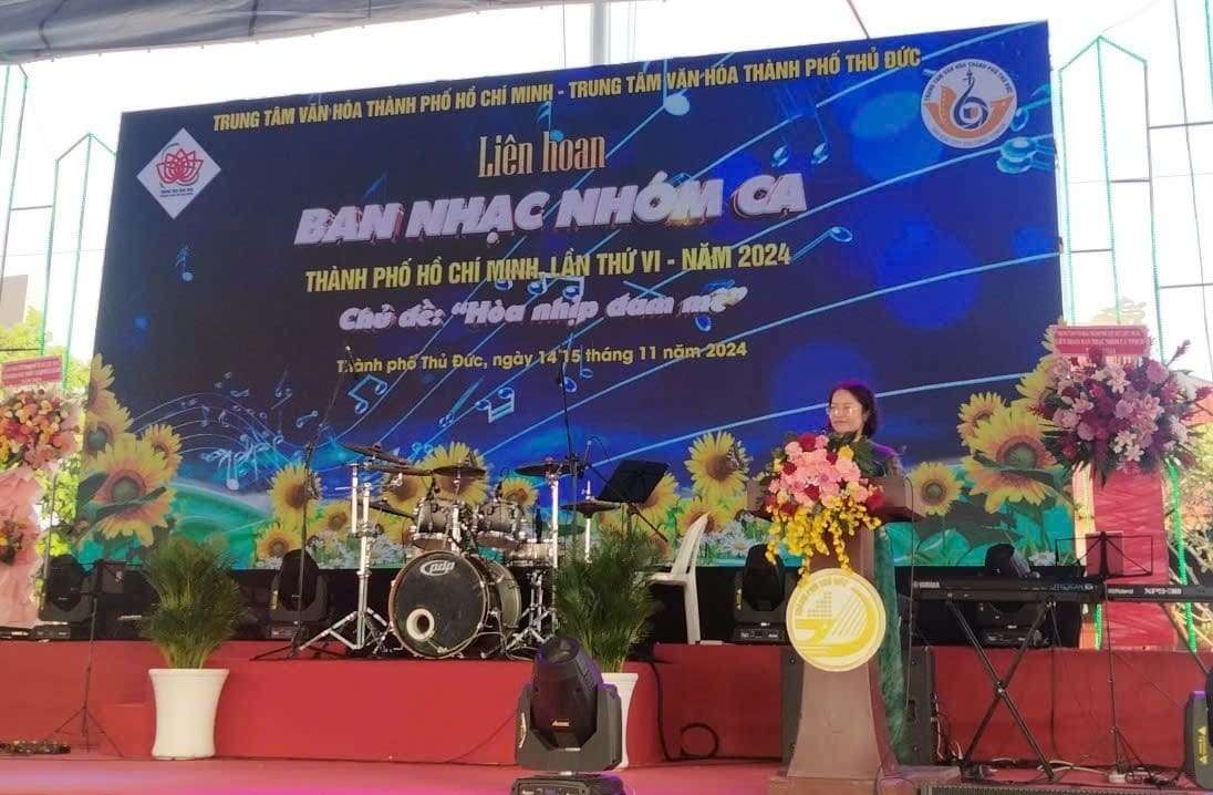 Khai mạc Liên hoan Ban nhạc nhóm ca TPHCM lần thứ VI