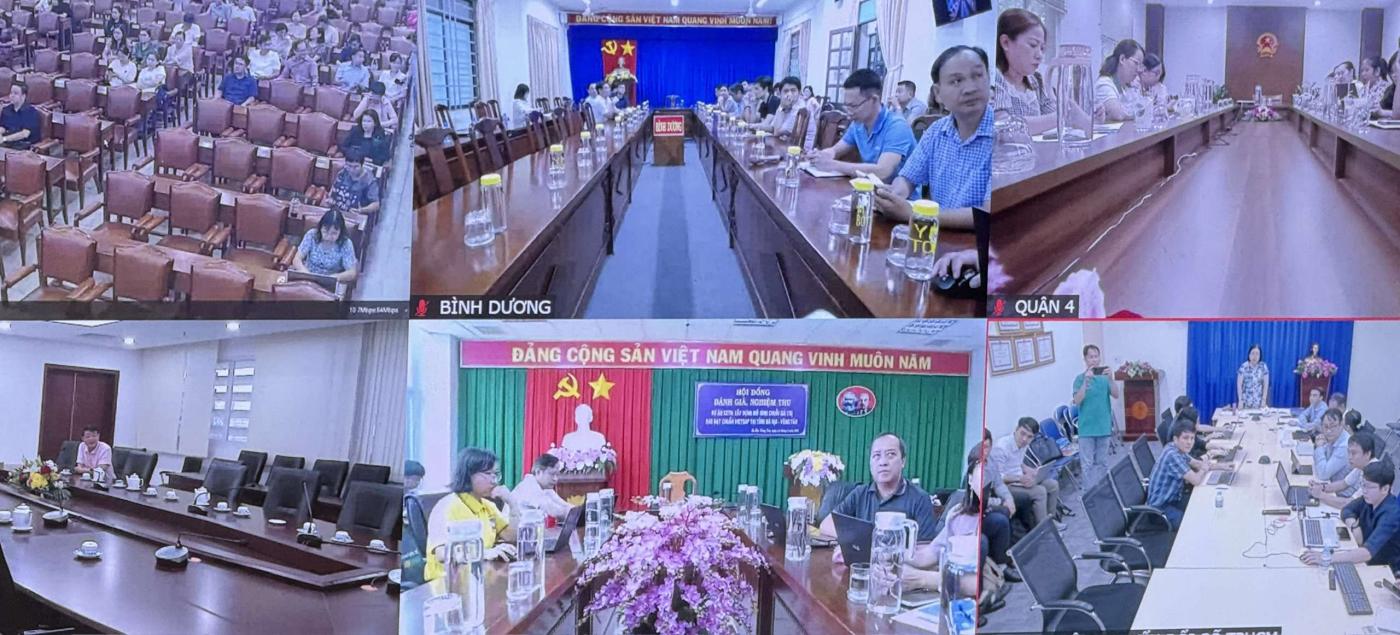 Tập huấn phần mềm dùng chung phục vụ sắp xếp đơn vị hành chính
