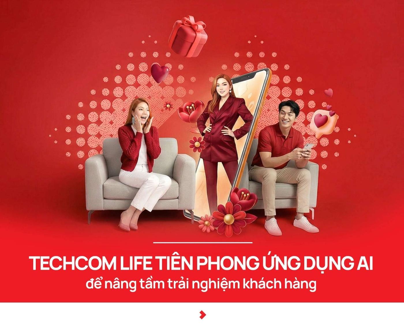 Chiến lược dùng AI để nâng tầm trải nghiệm khách hàng của Techcom Life